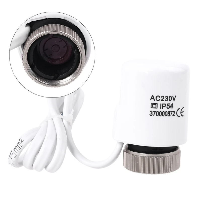 Электрический тепловой привод переменного тока 230 В нормально закрытый NC M30 * 1 5 мм