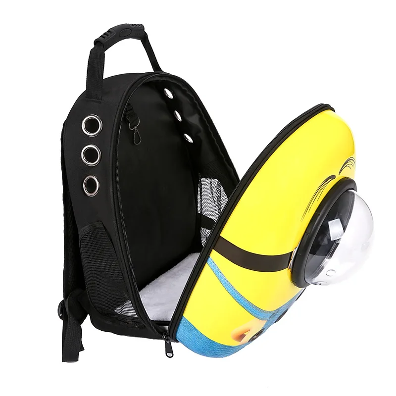 Сумка переноска для маленьких собак и кошек уличный рюкзак щенков дорожная сумка