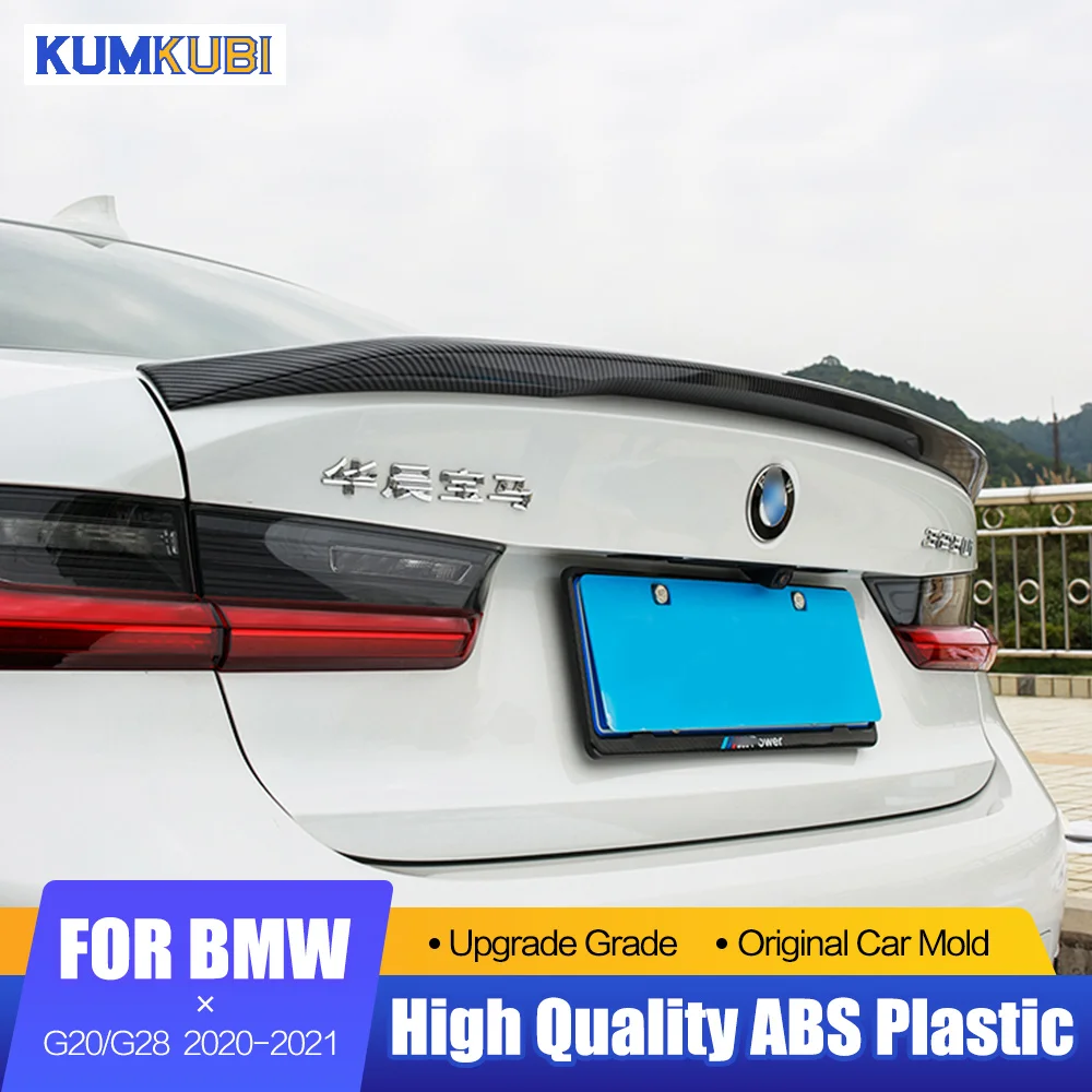 

MP Styling Fit For BMW G20 G28 Spoiler 2020 2021 New 3 Series 320li 325li 330li ABS Exterior Rear Spoiler Tail Trunk Boot Wing