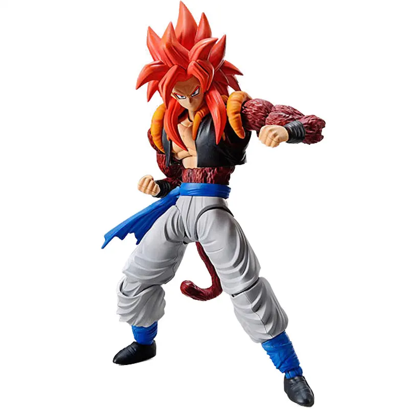 Оригинальная фигурка Band Dragon Ball Z Rise GT SSJ4 Gogeta игрушки фигурки модель куклы