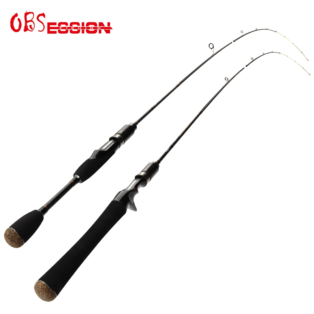 

OBSESSION Cana Pesca UL Rod Solid Tip Sensation Spinning Casting Fishing rods Tackle Rockfishing Trout Rod Baitcasting Fishing