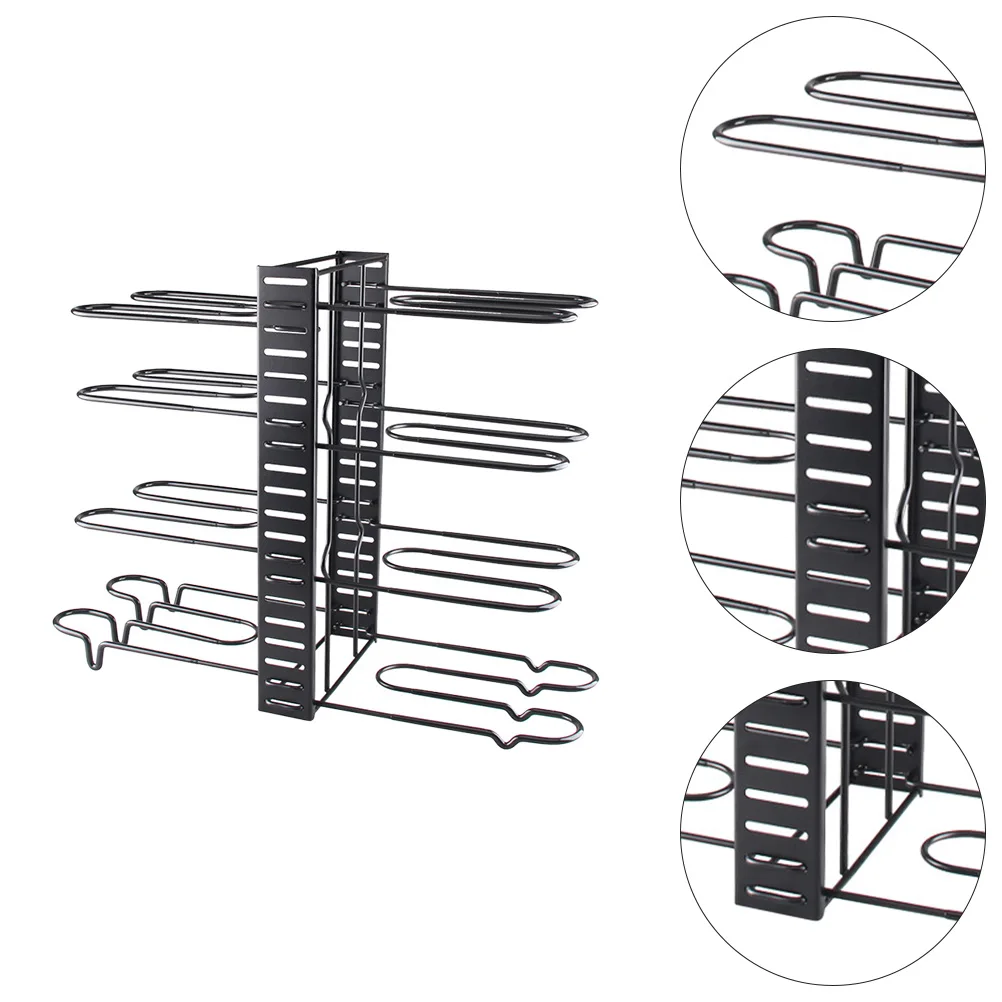 

1pc Sturdy Creative Durable Useful Pot Rack Pans Rack Storage Rack for Hotel Home
