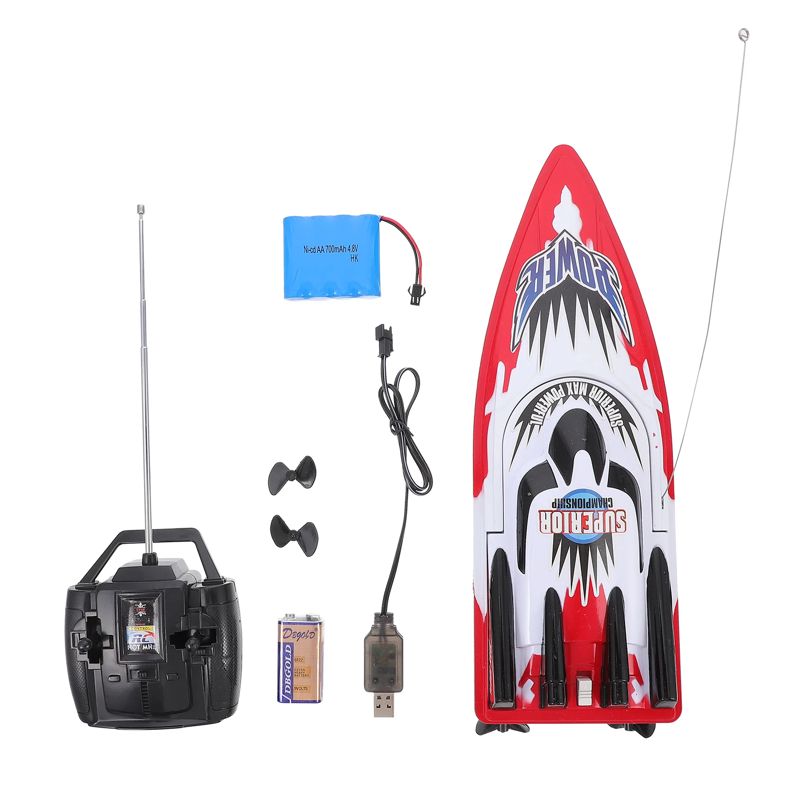 

RC Boat for Adult Children Electric Waterproof Rechargeable Boat Mini Boat
