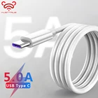 MUSTTRUE USB кабель type c 5A зарядный провод для huawei mate 30 pro a50 type-c кабель для передачи данных быстрое зарядное устройство USB C TPE линия