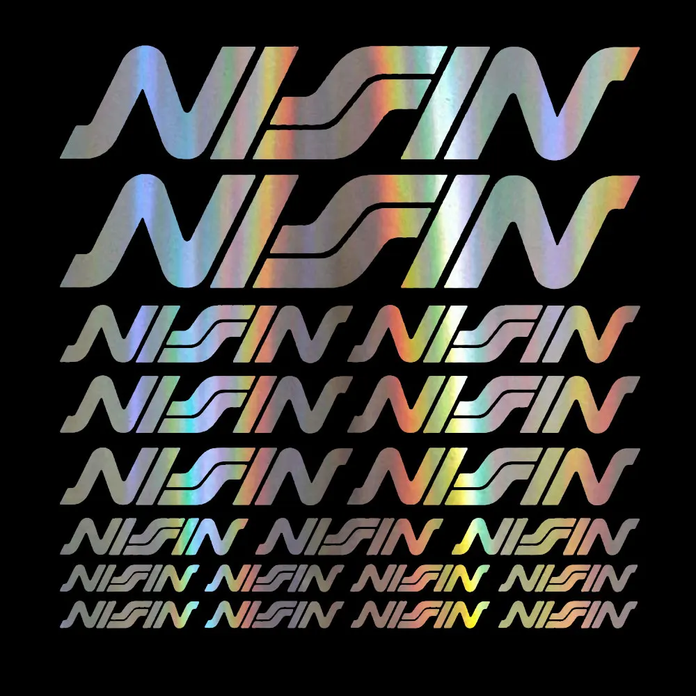 

CMCT compatible 19x for Nissin motorcycle sponsor auto tuning quality waterproof cover scratch ethyl thin sticker