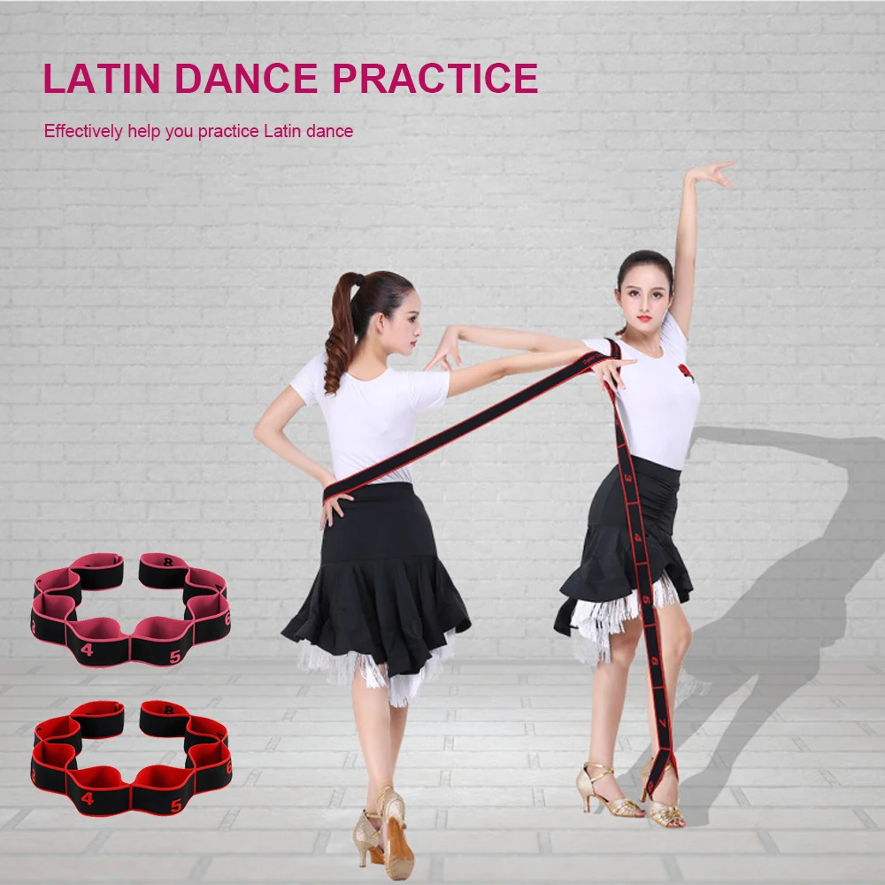 Эластичный пояс для йоги Профессиональный эластичный занятий гимнастикой