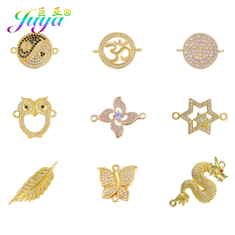 Компоненты для браслетов и сережек Juya товары ручной работы религиозные животные