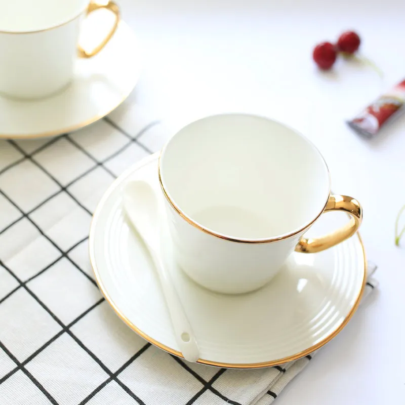 Фарфоровая Роскошная кофейная чашка Набор чашек для чая из китайского фарфора с