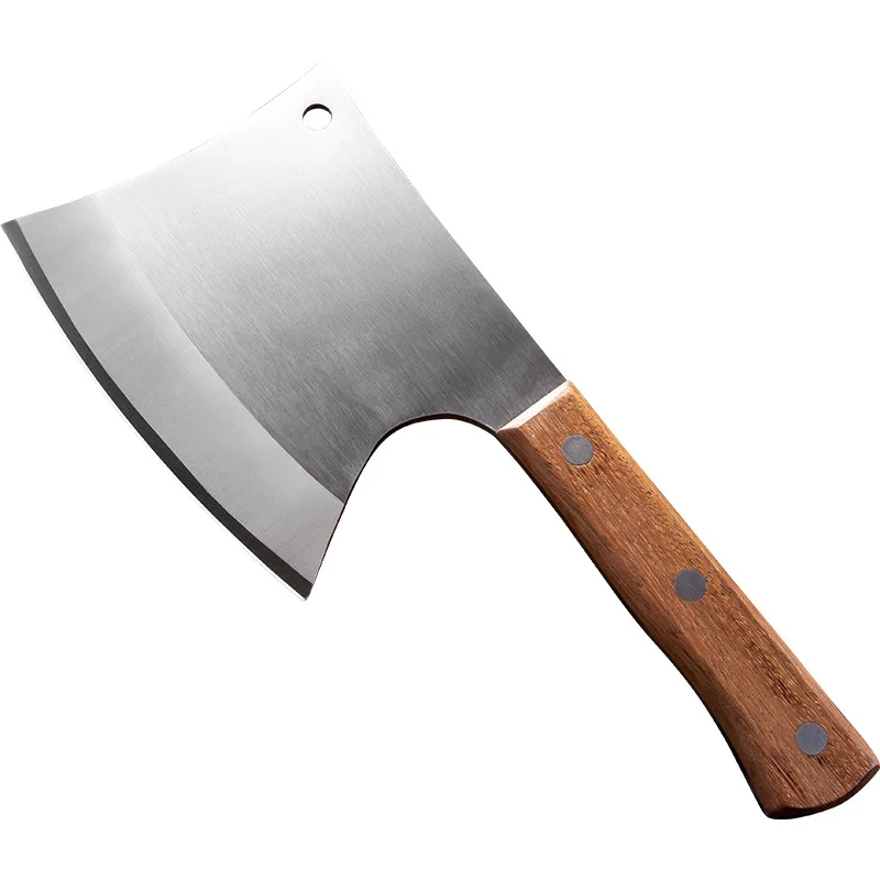 

Kitchen Knife 6.5 inch Heavy Duty Chop Bone Knife Butcher Knives Wood Handle 5CR15 Stainless Steel