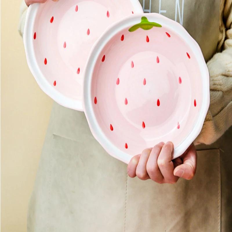 Прекрасная керамика и фарфоровое блюдо похожая девушка Сердце рисовая чаша