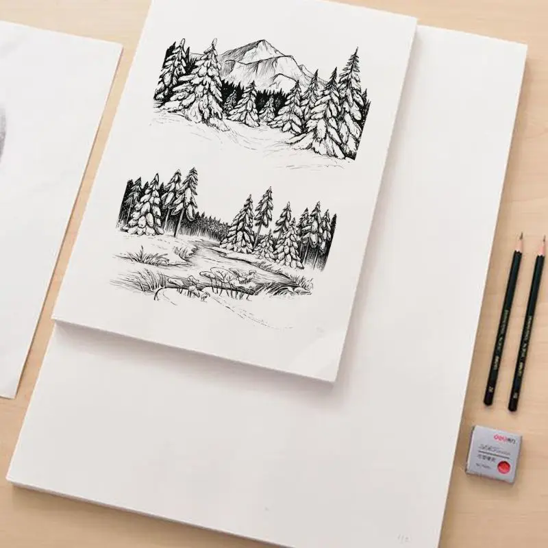 

Mountain Flower Silicone Clear Seal Stamp DIY Scrapbooking Embossing Photo Album Decorative Paper