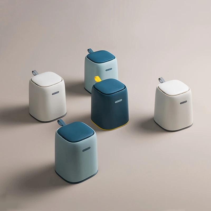 Домашний мусорное ведро для мусора на столе корзина Настольный мусорный бак