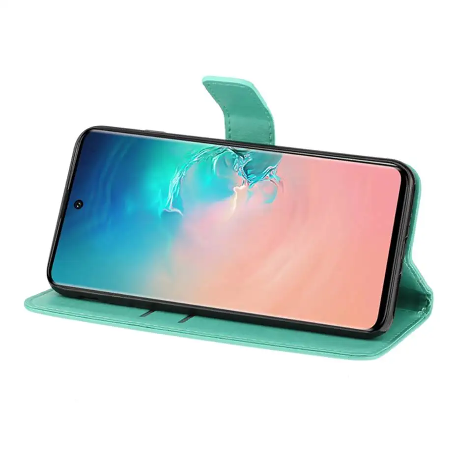 3D кожаный чехол книжка для Samsung S20 S10 E S9 S8 J4 J6 Plus A70 A10 A20 S A40 A50 A20E M10 A01 A11 A21 A41 A51