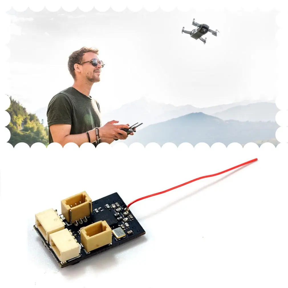 

4/5/7-channel Mini Receiver Built-in 5A 1S/7A 2S Brushed ESC Integrated Receiver Support S-FHSS Format High Performance