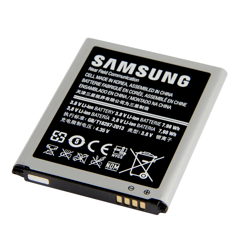 SAMSUNG оригинальный сменный аккумулятор EB L1G6LLU для Samsung GALAXY S3 I9300 I9128v I9308 I9060 I9305 L710 I535