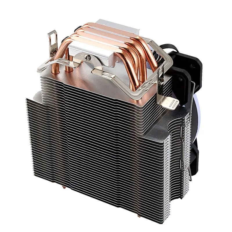 12 см кулер для процессора без вентилятора 4 теплоотвода Intel 775/1150/1155/1156/1366 AMD