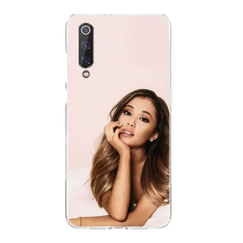Силиконовый чехол Ariana Grande AG для Xiaomi Redmi Note 7 6 Pro 5 4 4X K20 7A S2 A1 A2 5A 6A Y3 Xiomi A3 9T 9 SE F1
