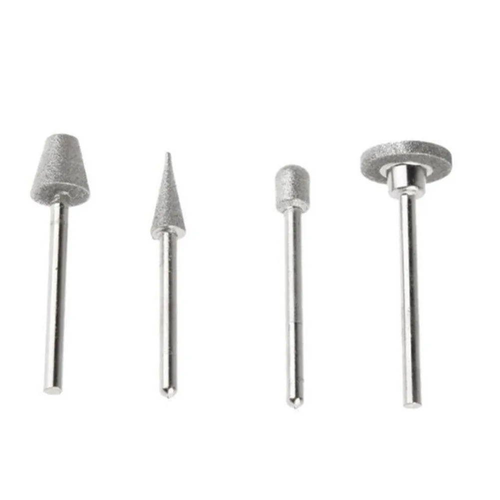 

50pcs 3mm Diamond Grinding Heads Set 3.0mm Shank Grinding Burrs For Abrasive Rotary Tool Abrasive Tools