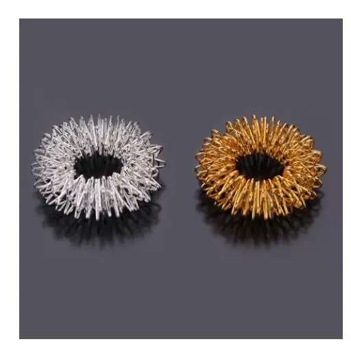 Кольцо с шипами для массажа пальцев рук традиционное кольцо снятия боли Массажер