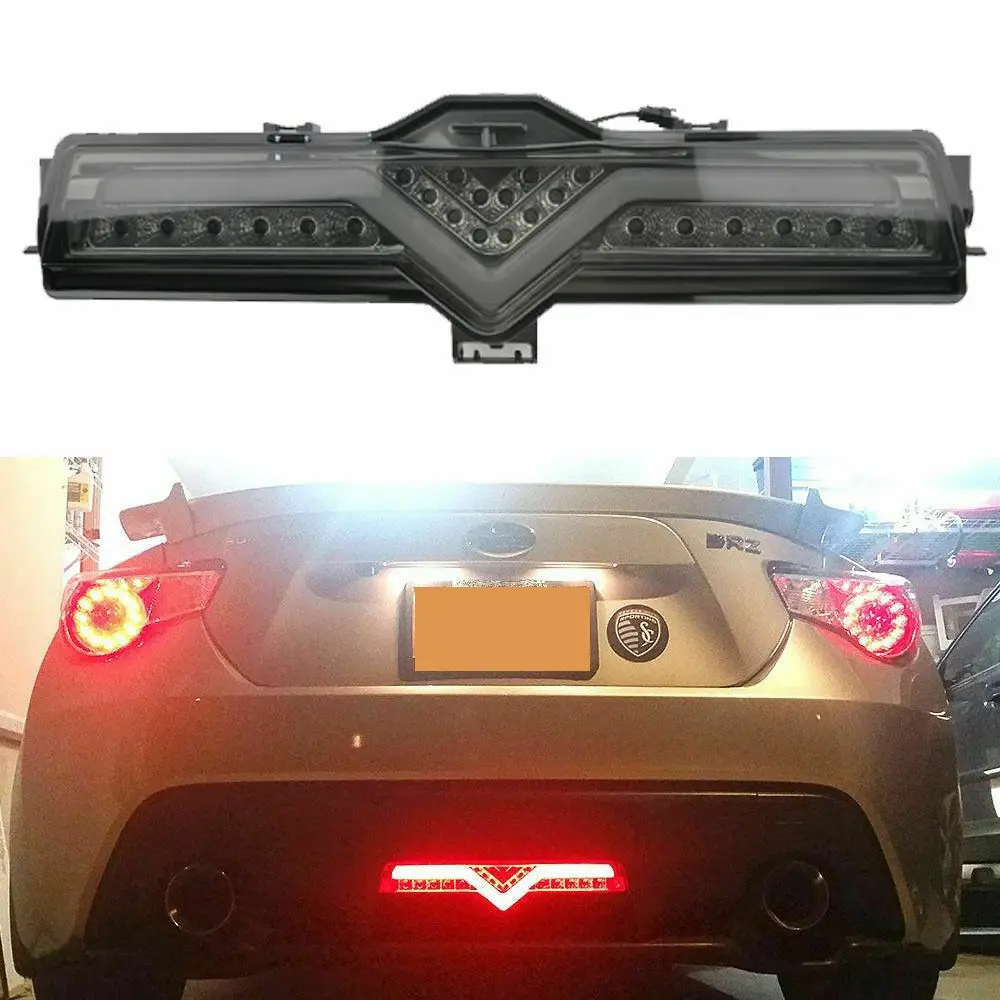 FOR Toyota Scion FR-S FT86/GT86 FOR Subaru BRZ 2013-2018 Car LED Tail Light Rear Fog Lamp Reverse Light Auto Bulb Brake Light