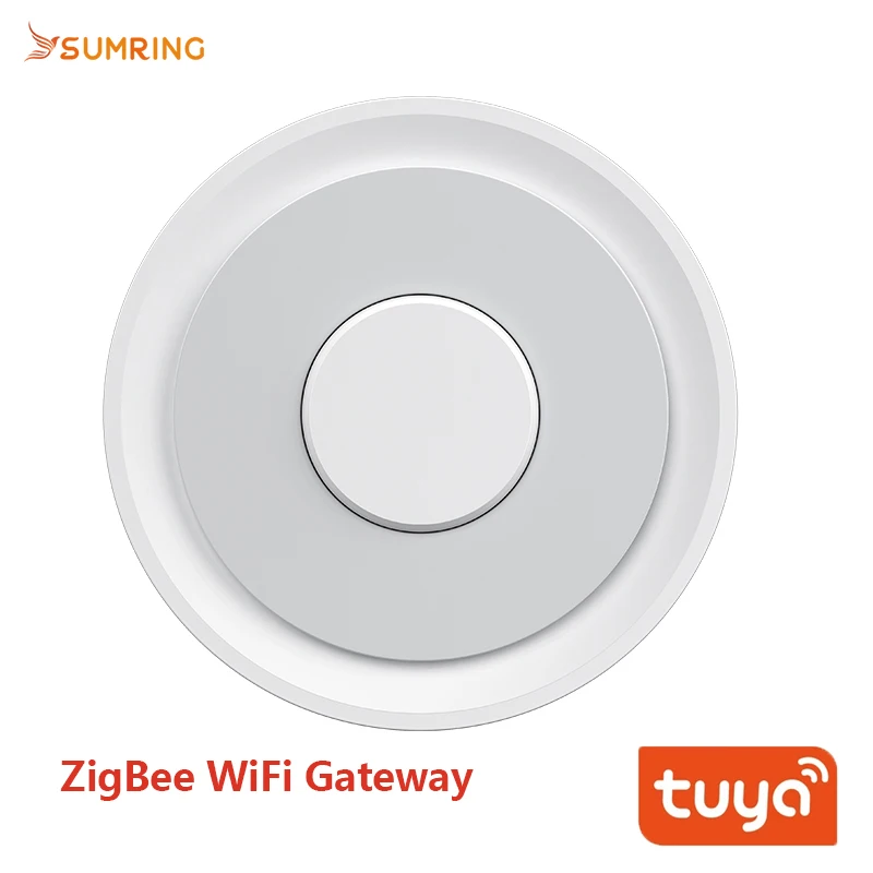 Tuya Smart WiFi ZigBee Cable Gateway Security Alarm System Remote Control Home Work TUYA APP HomeKit