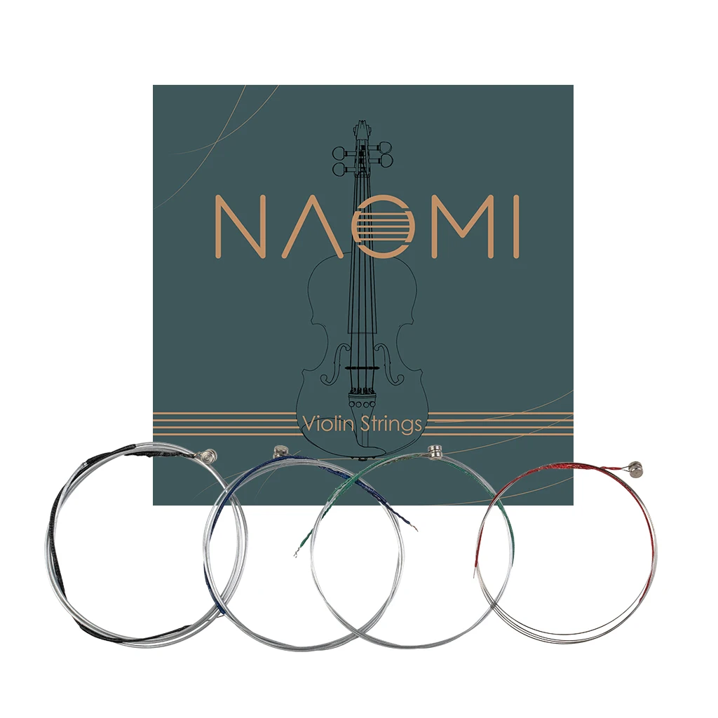 4 шт/1 Набор Струны для скрипки изысканные никелевые стальные струны G D A & E из