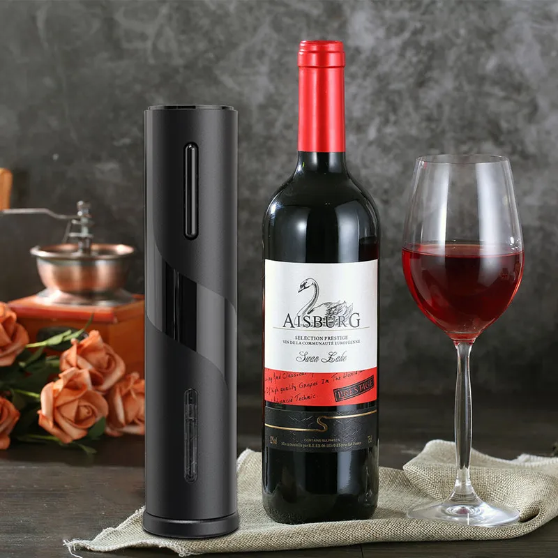 

Electric Wine Bottle Opener Rechargeable Automatic Corkscrew Creative Wine Bottle Opener with USB Charging Cable Suit for Home