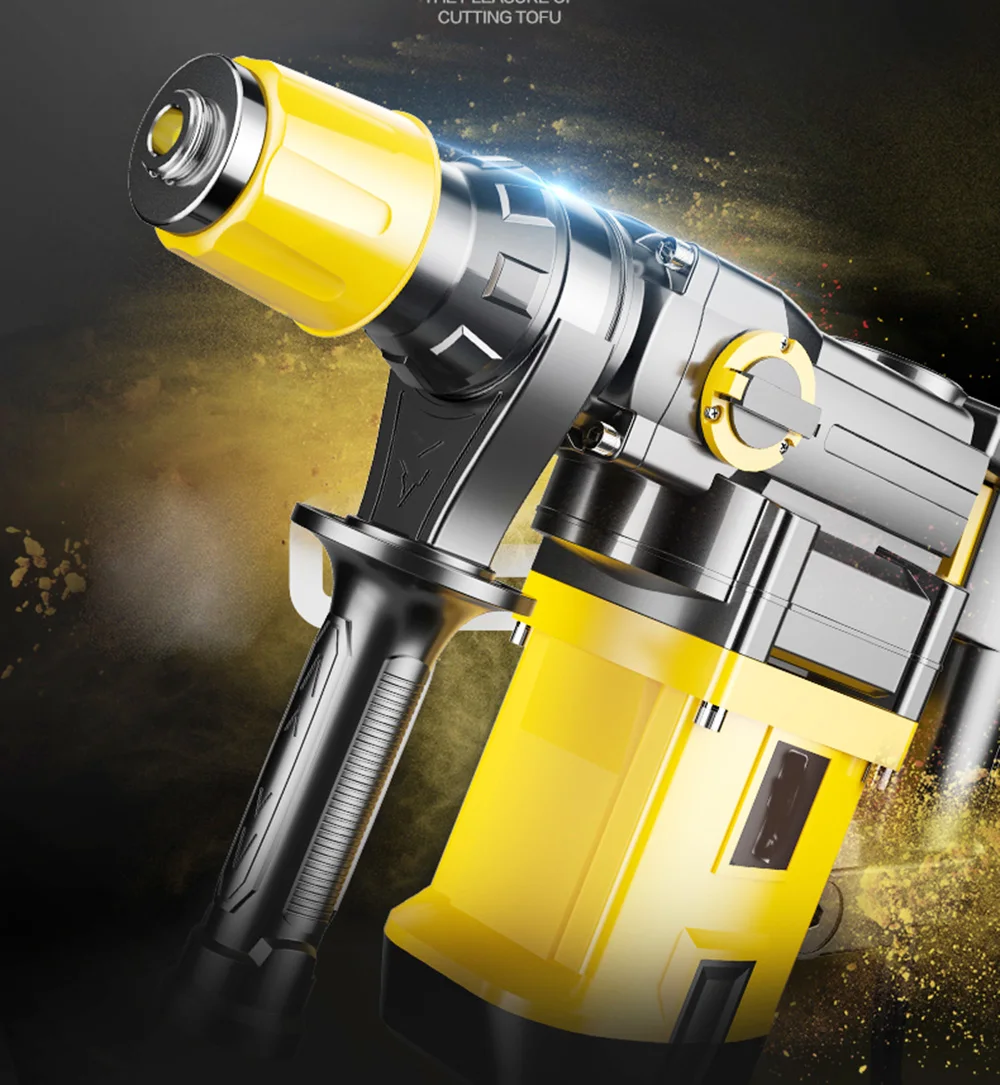 2580W 220V Heavy Impact Electric Hammer Concrete Breaker 30S Quickly Breaks Industrial Power Tools | Инструменты