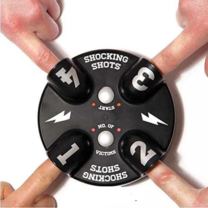 

Funny Electric Finger Machine Delicate Shock Lie Detector Shocking Liar Truth Or Dare Gags Practical Party Joke Games