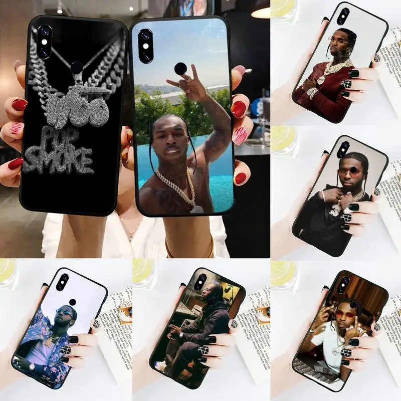 

Pop Smoke Phone Case For Xiaomi Redmi Note 4 4x 5 6 7 8 pro S2 PLUS 6A PRO