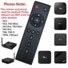 ИК-пульт дистанционного управления для android tv tx3mini , tx6s, tx6, tx5 pro. tx9s. tx9 pro,tx2,tx3 max tx3pro