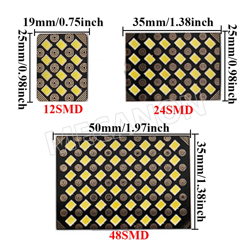 10X супер белый автомобильный купол для чтения аксессуары Светодиодная панель 12 24
