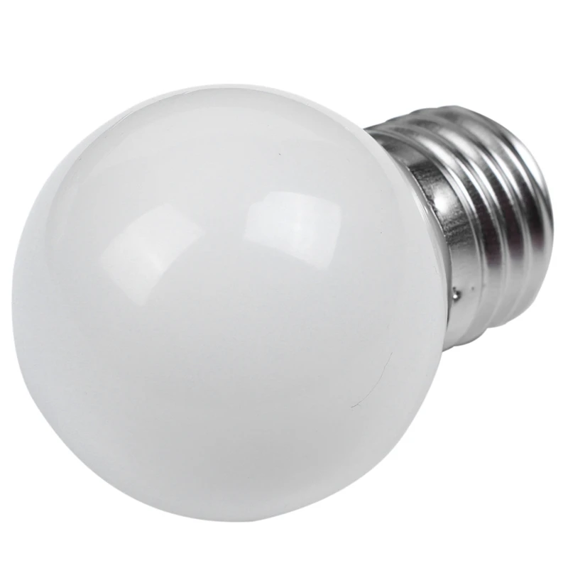 

Hot 5 pieces E27 0.5W AC220V White Incandescent Lamp Bulb Decoration Lamp