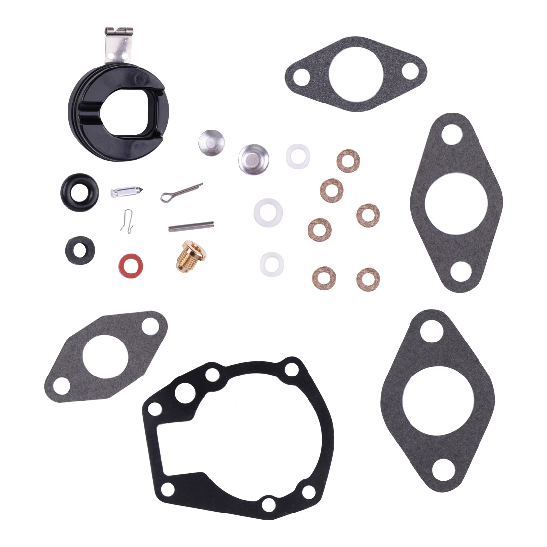 Carburetor Repair Rebuild Kit Fit for Johnson/Evinrude 3hp 5.5hp 6hp 7.5hp 10hp 439071 0439071 383052 777721 382047 382048