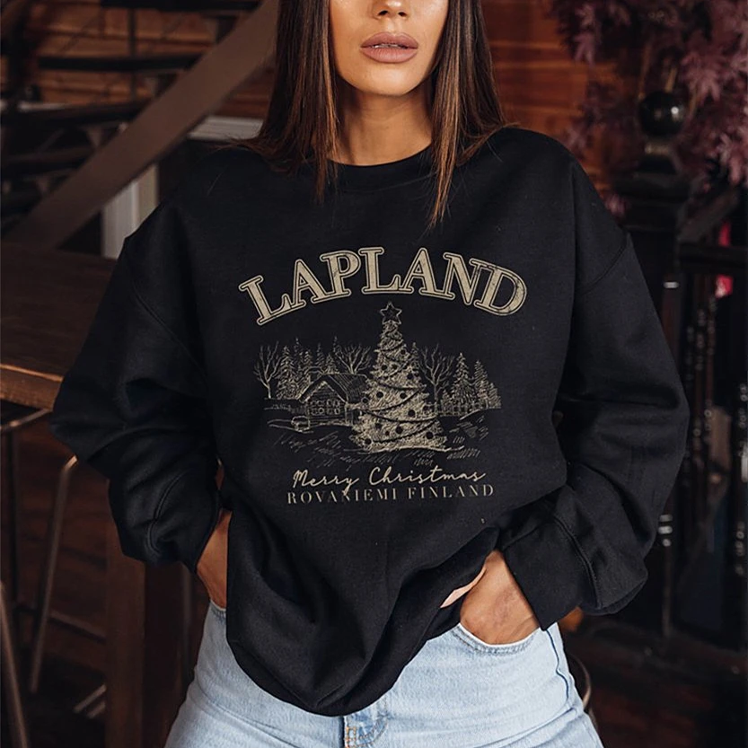 

2021 Winter Tops Hip Hop Streetwear Sweatshirt Women Vintage Letter Print Graphic Hoodies O-neck Pullover Fashion Winter Clothes