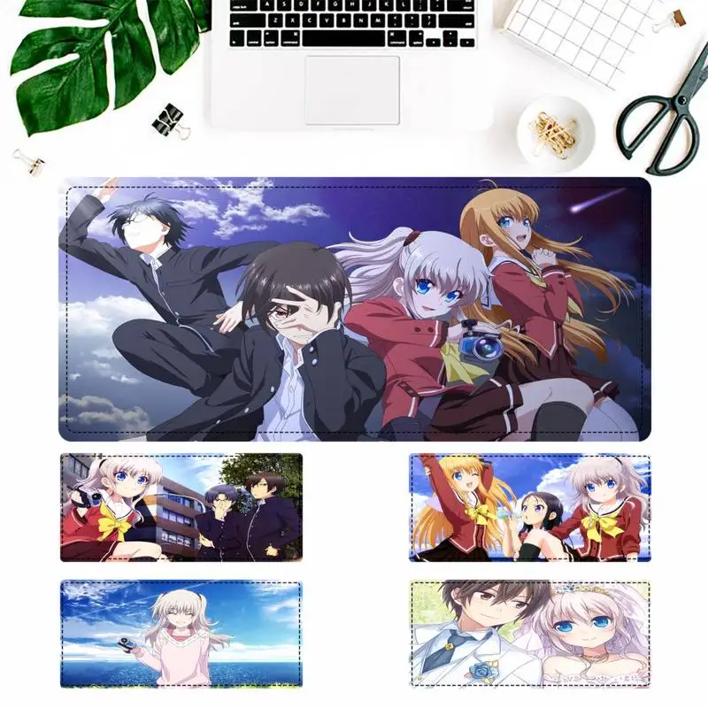 

Trend Charlotte Gaming Mouse Pad Gamer Keyboard Maus Pad Desk Mouse Mat Game Accessories For Overwatch