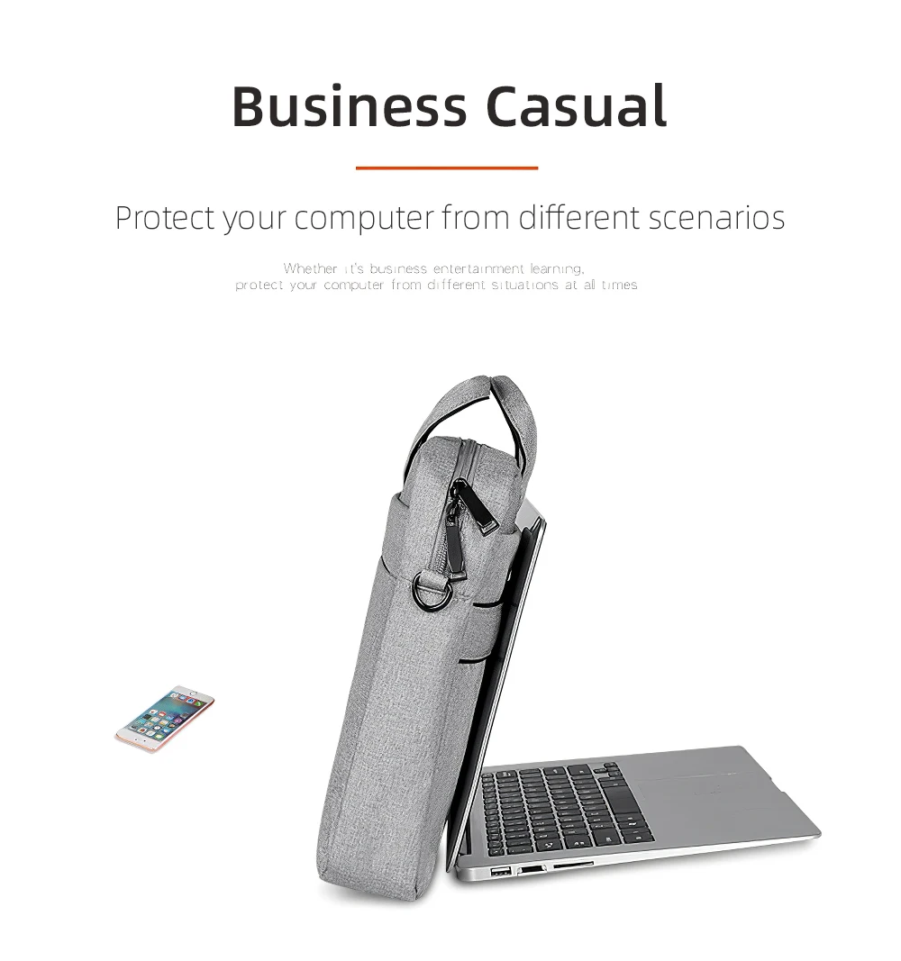 Сумка через плечо для ноутбука Macbook Air 13,3 14,1 15,4 15,6 дюймов чехол для ноутбука Dell acer Asus модный портативный бизнес