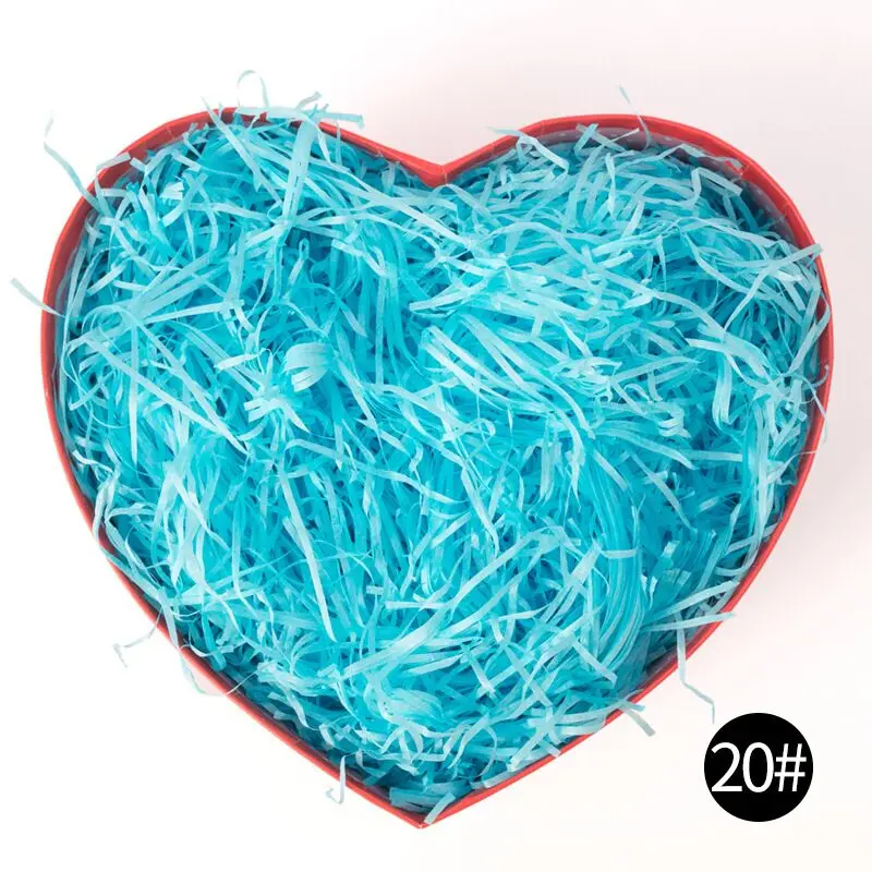 10 г/пакет DIY бумажная рафия измельченная бумага конфетти Подарочная коробка