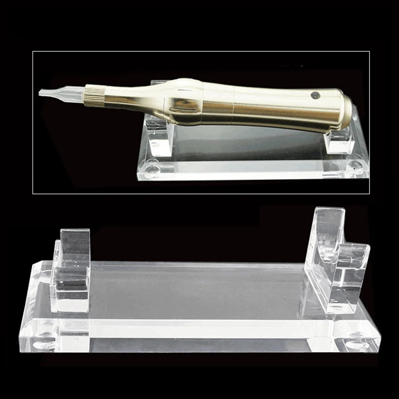 Акриловый держатель для тату ручки прозрачная подставка органайзер