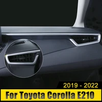 for toyota corolla e210 2019 2020 2021 2022 12th car central control trim strip carbon sticker interior modification accessories