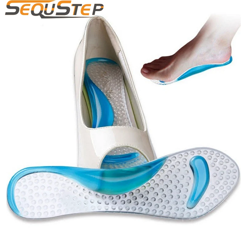 2 шт./1 пара женские силиконовые стельки | Обувь