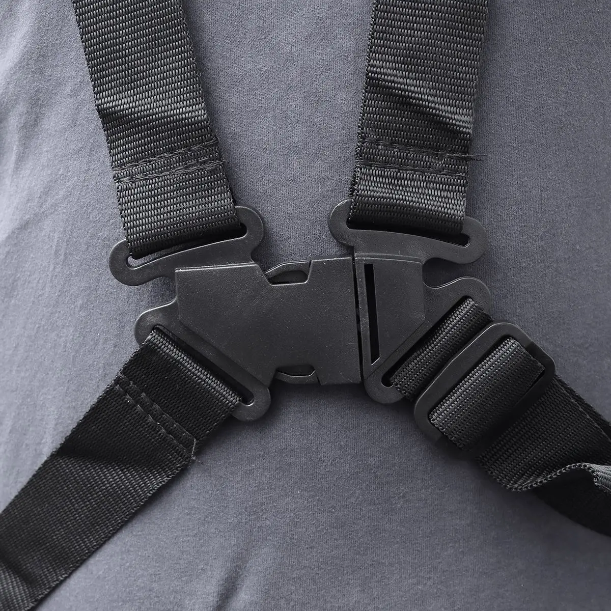 

1pc Shoulder Harness Strap Double Blak Durable Cutter Strap for Agriculture Forestry Farming