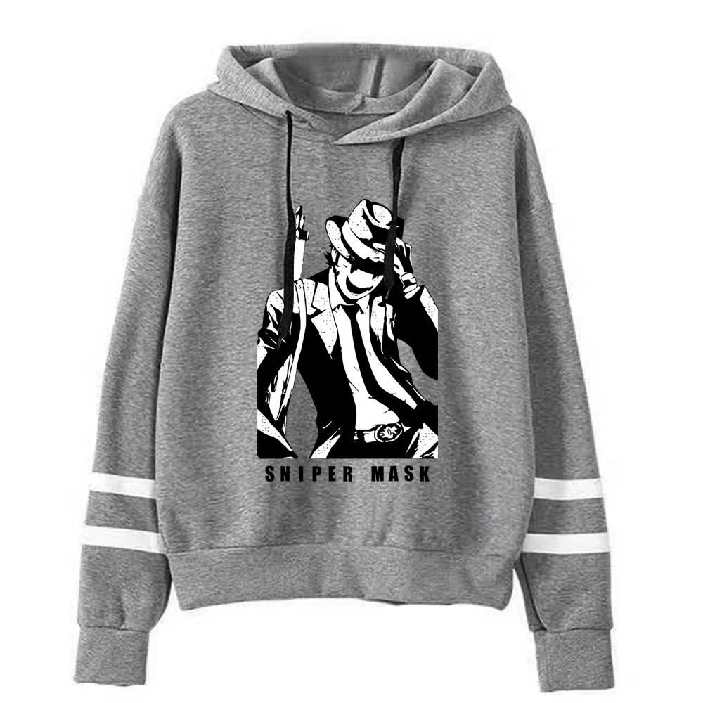 

Anime Pullovers Anime Sniper Mask Top Loose Casual Unisex Hoodies Men Women