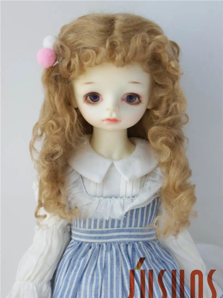 

Парики для кукол D28002, 1/3, длинные, кудрявые, из мохера, размер 8-9 дюймов, 9-10 дюймов