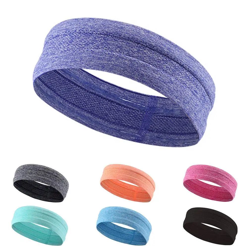 

Anti Slip Sport Sweatband Breathable Fabric Gym Yoga Running Belt For Unisex Fitness Tenis Headband Bandana On The Head