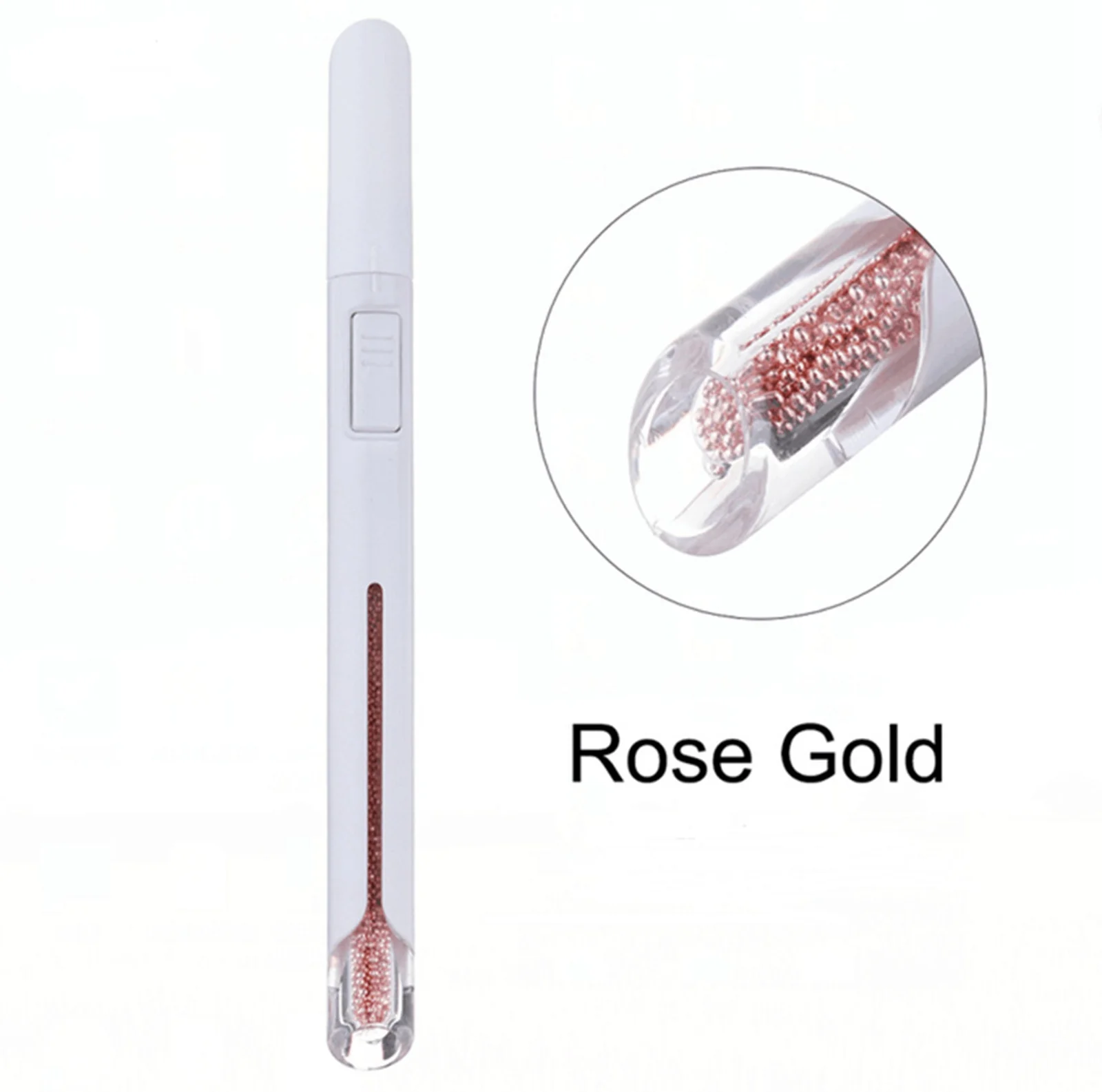 Стальные Бусины 0 8 мм точечная ручка инструмент для дизайна ногтей маленькая