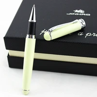 jinhao 750 executive roller ball pen ivory white and silver stationery office supplies writing pen