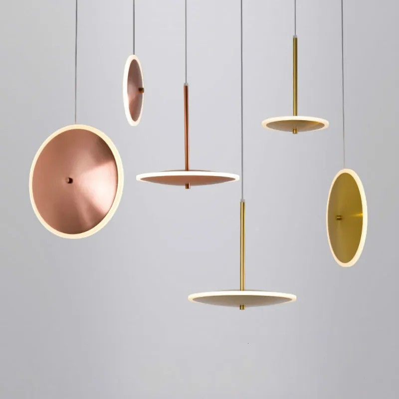 1 шт. датские креативные светодиодные подвесные светильники полосы НЛО лампа бар