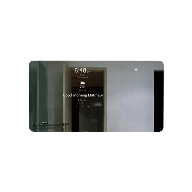 

Modern Design Wall Mounted Anti Fog Luxury Smart Tv Mirror For Hotel Bathroom