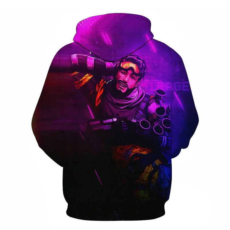 Apex legend Мужская/Женская толстовка с 3D пуловером Мужская и Женская Повседневная Толстовка с капюшоном осенняя и зимняя модная повседневная куртка